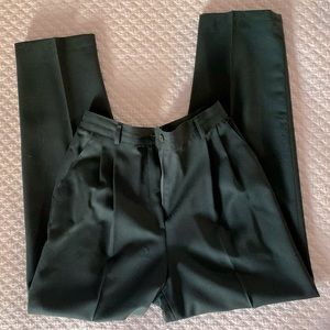 Liz Claiborne lined wool trousers